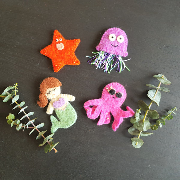 Finger Puppets - Under the Sea Creatures