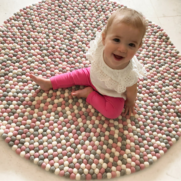 Felt Ball Rug - Aira