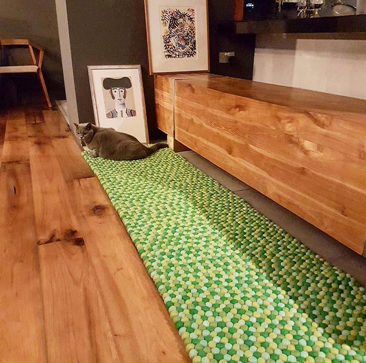 Felt Ball Rug – Peter Pan – All Things Felt