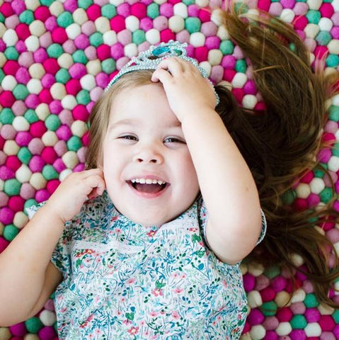 Felt Ball Rug – Samairah