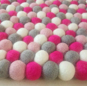 Felt Ball Rug - Trilly