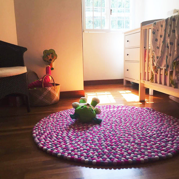 Felt Ball Rug - Trilly