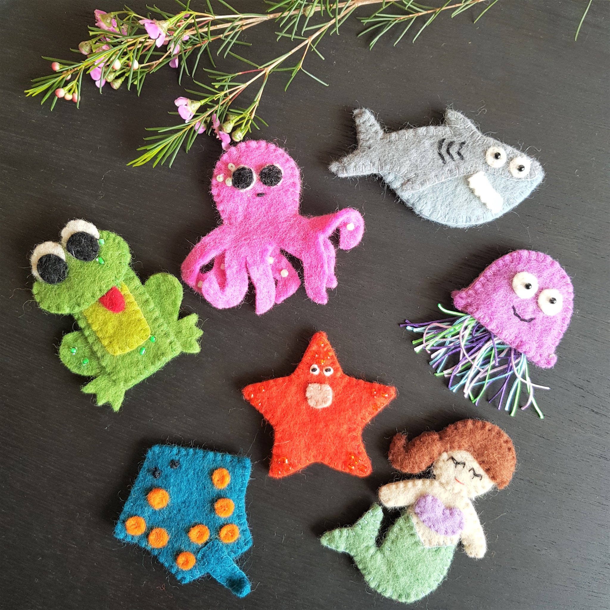 Finger Puppets - Under the Sea Creatures
