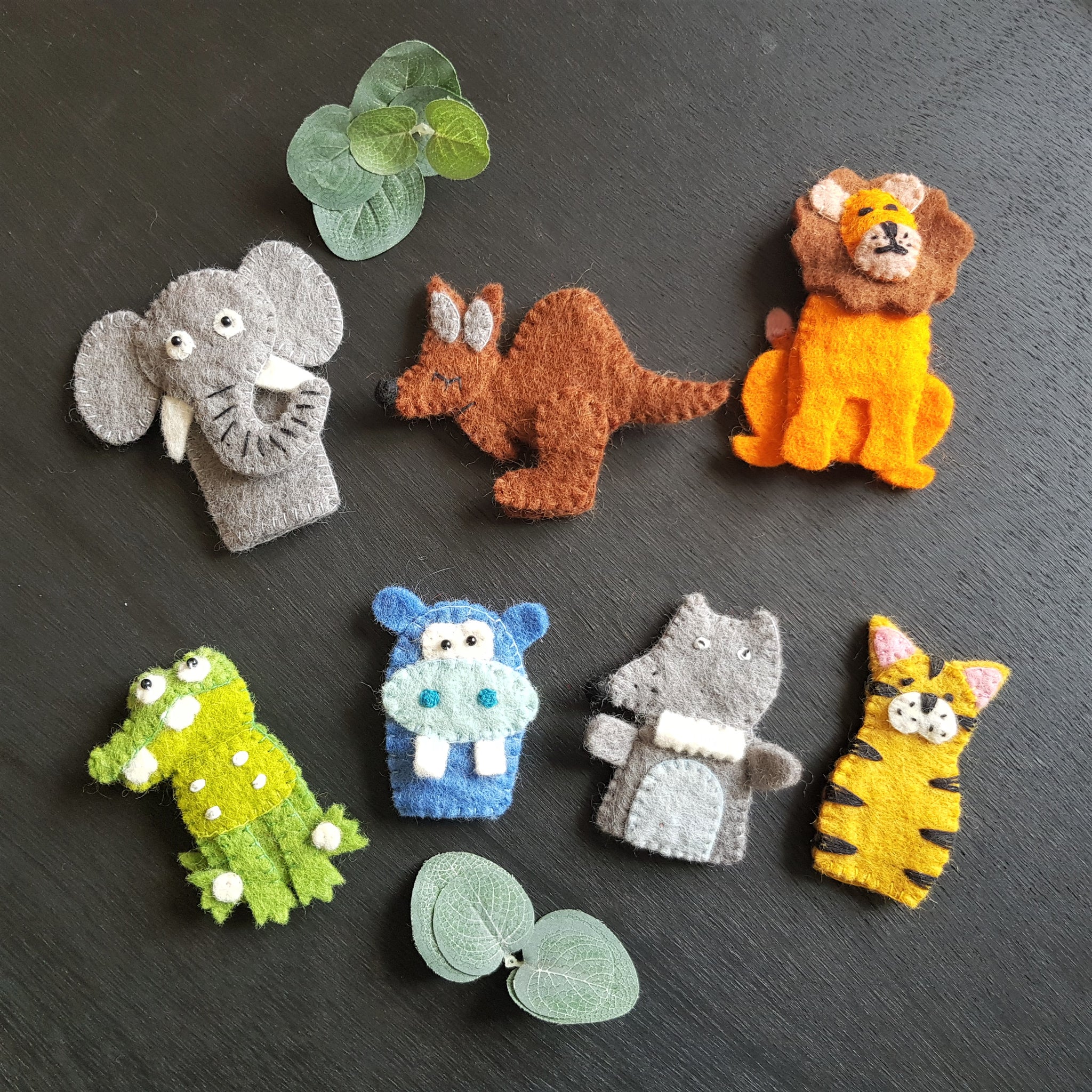 Finger Puppets - Wild Animals